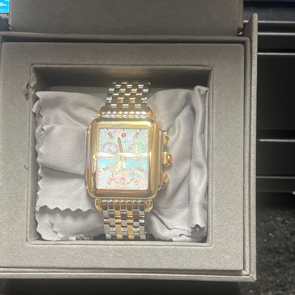 Michele Watch Two Tone